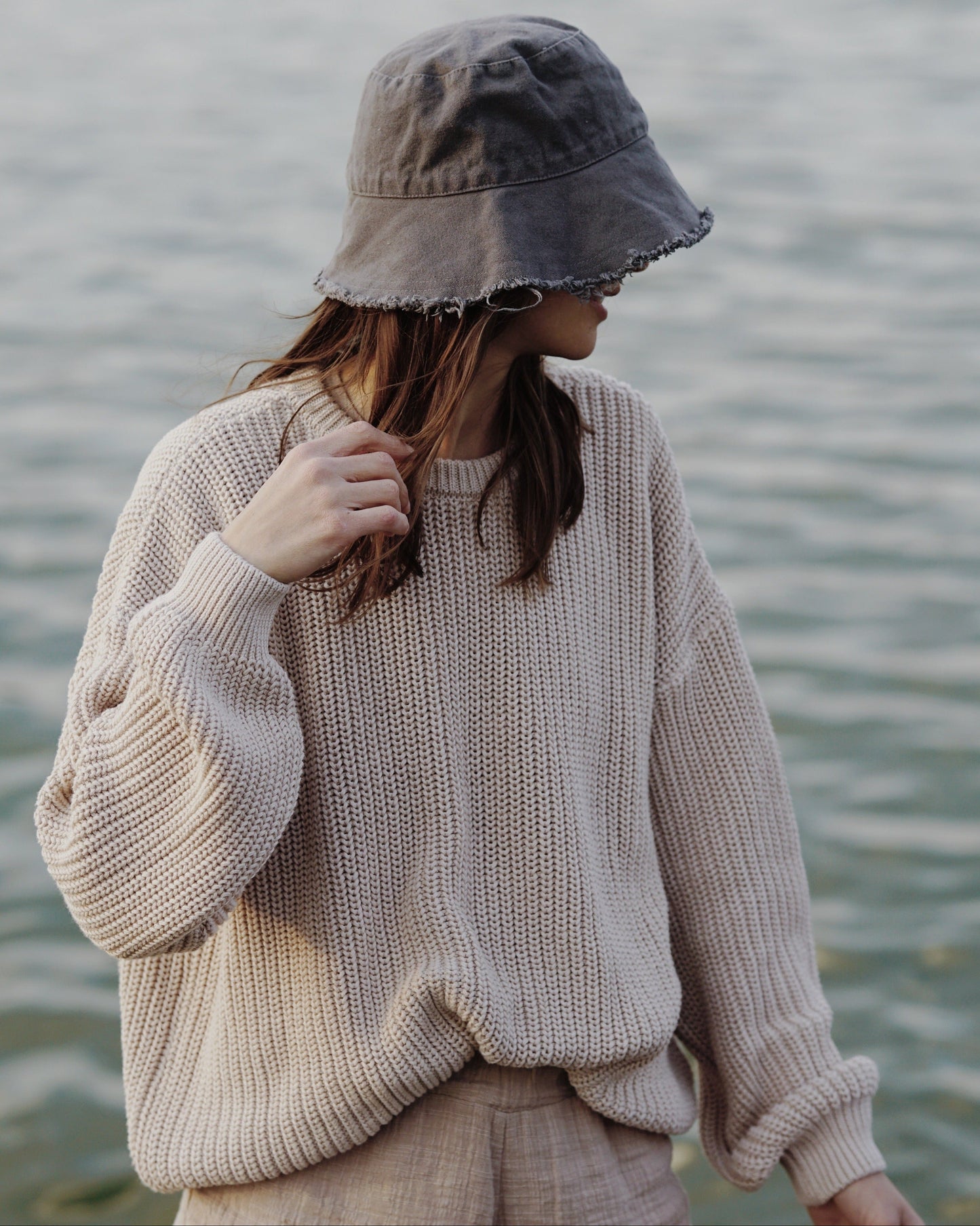 WOMEN COTTON SWEATER