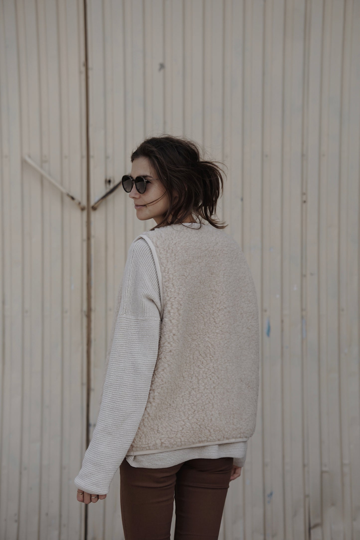 WOMEN WOOL VEST