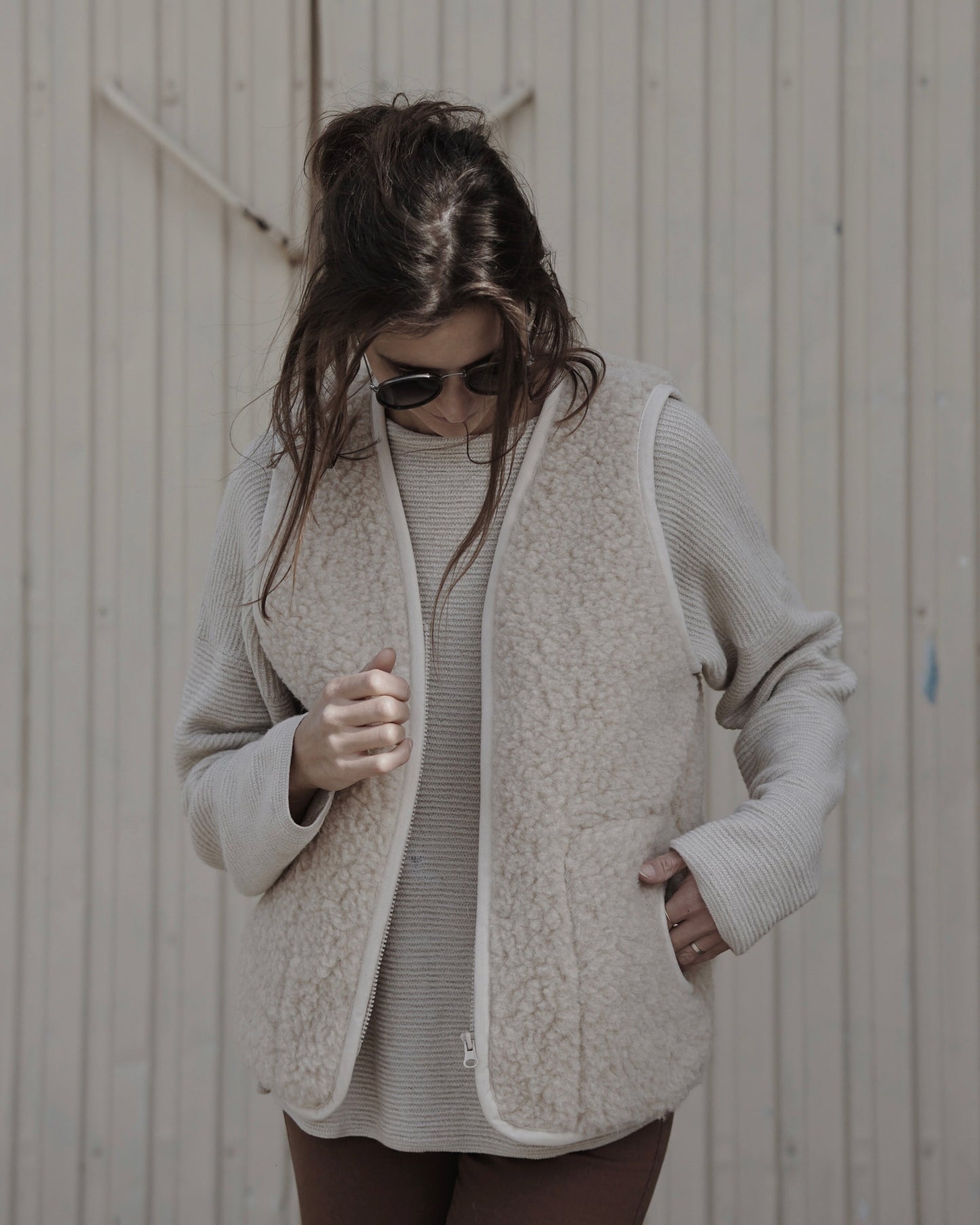 WOMEN WOOL VEST