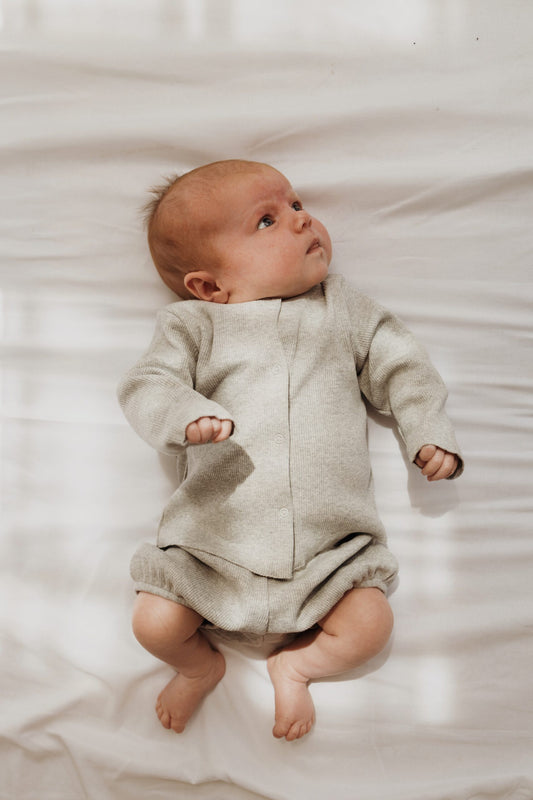 BABY RIB CARDIGAN