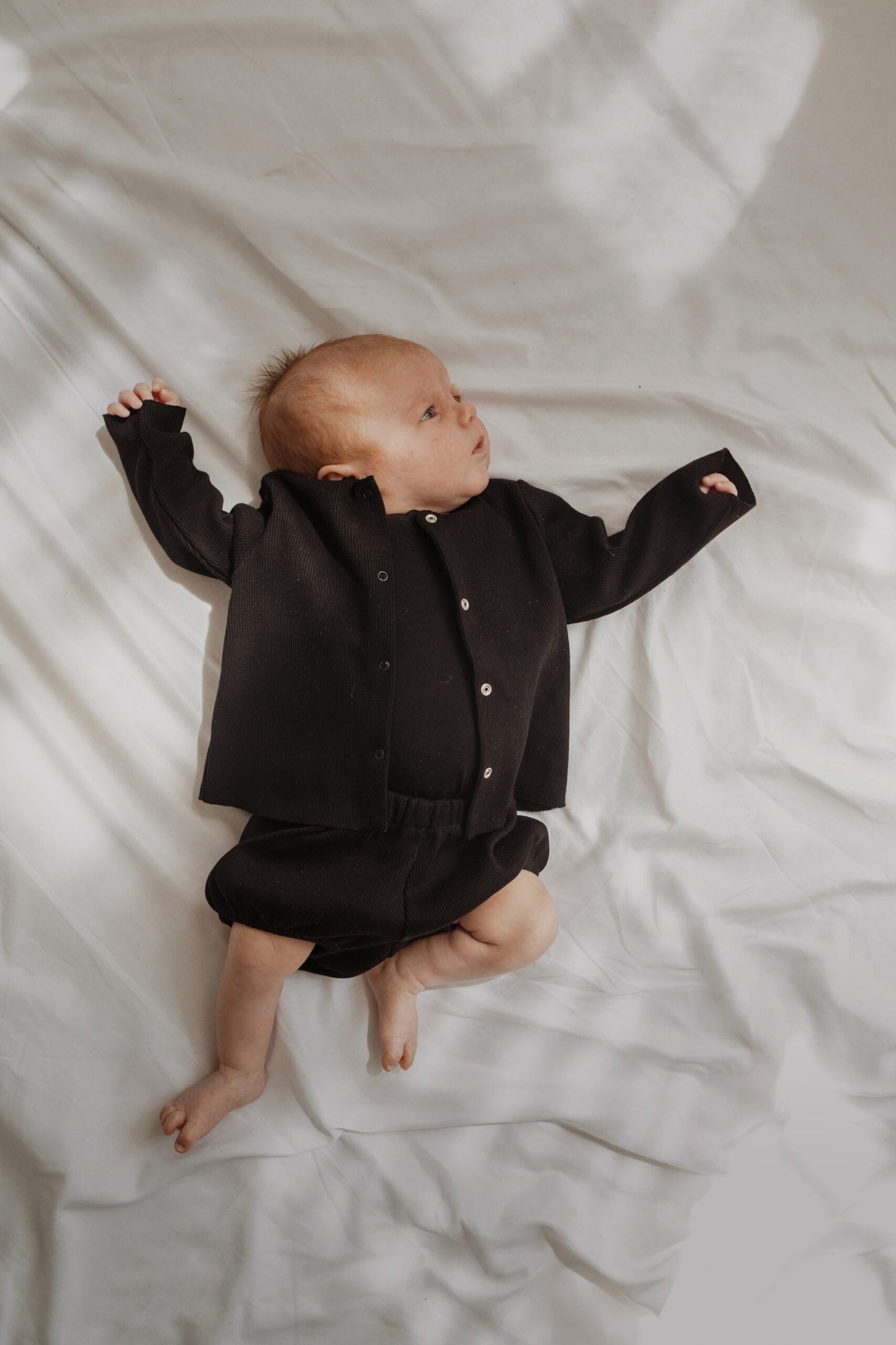 BABY RIB CARDIGAN