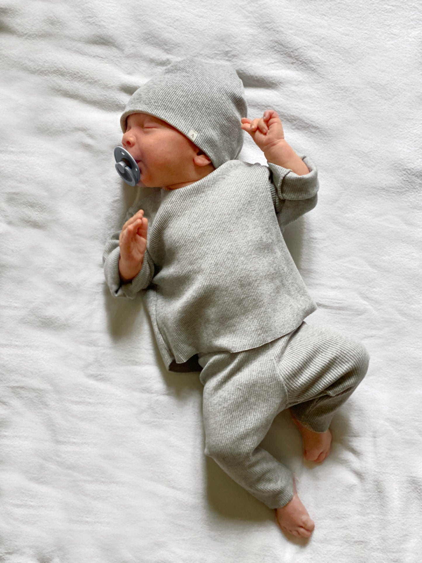 BABY RIB SWEATSHIRT