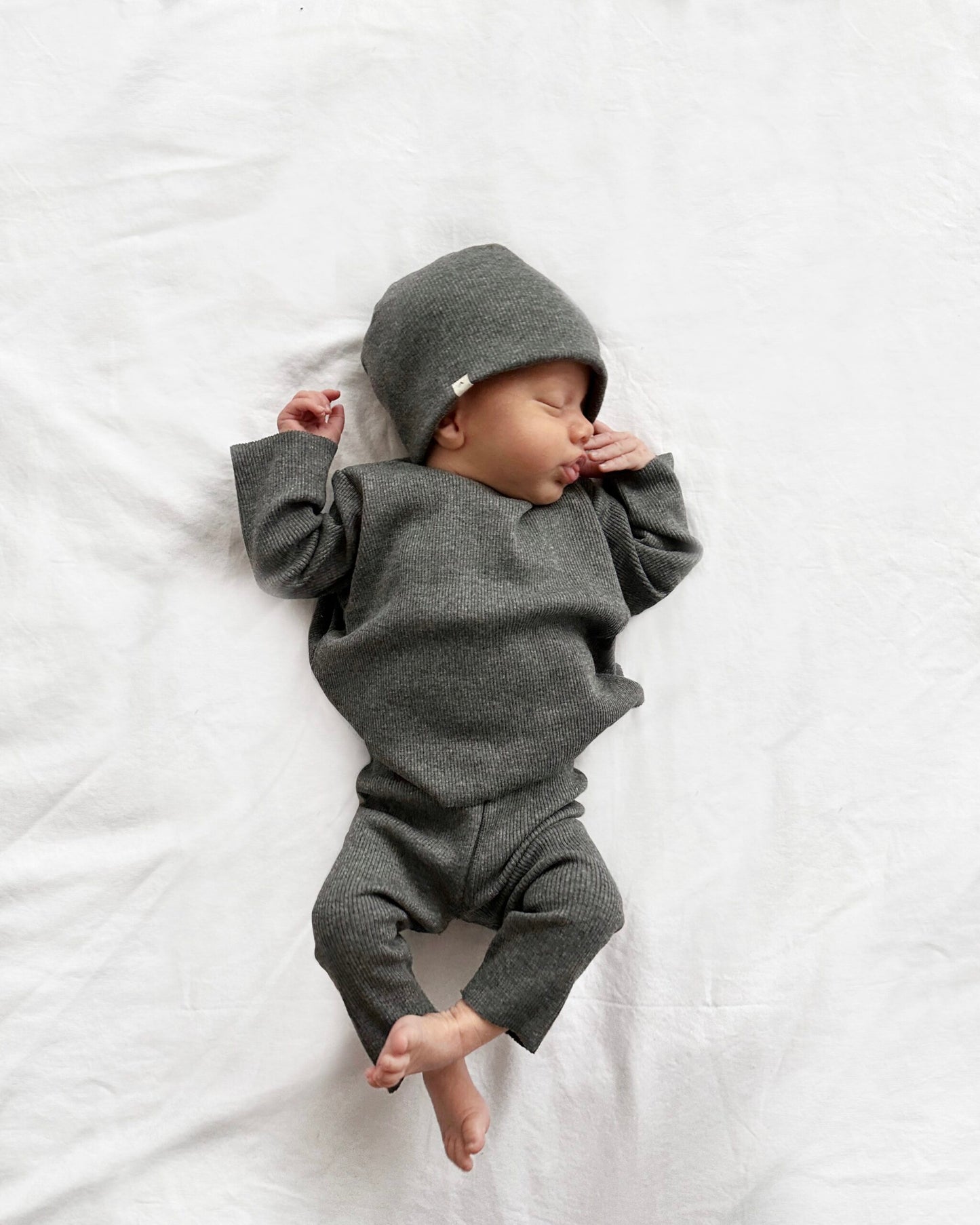 BABY RIB SWEATSHIRT