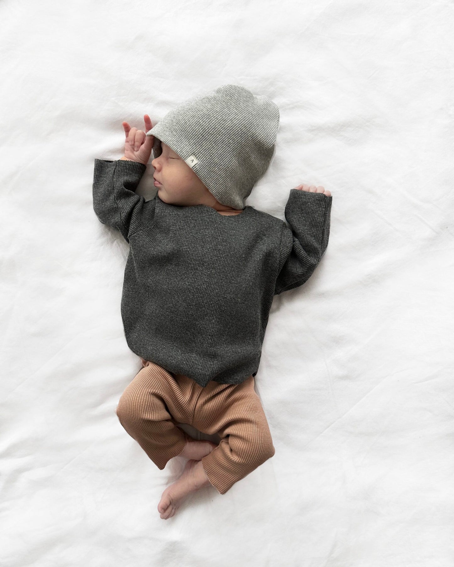 BABY RIB SWEATSHIRT