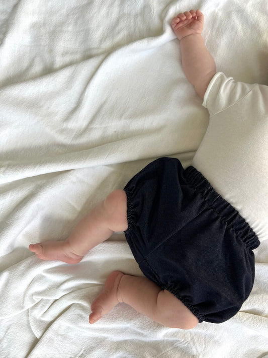 BABY DENIM BLOOMERS