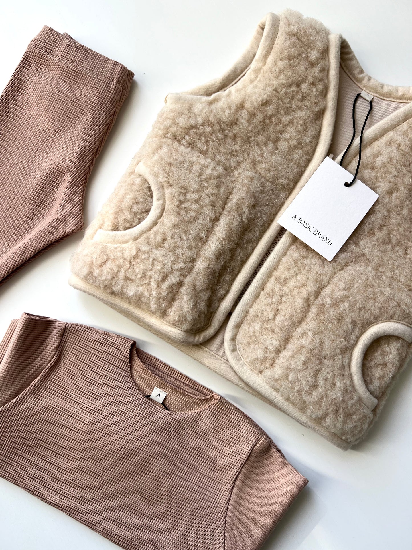 WOOL VEST WITH LINING